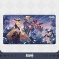 Genshin Impact Unreconciled Stars Mousepad Aether, Fischl, Mona, Paimon & Scaram