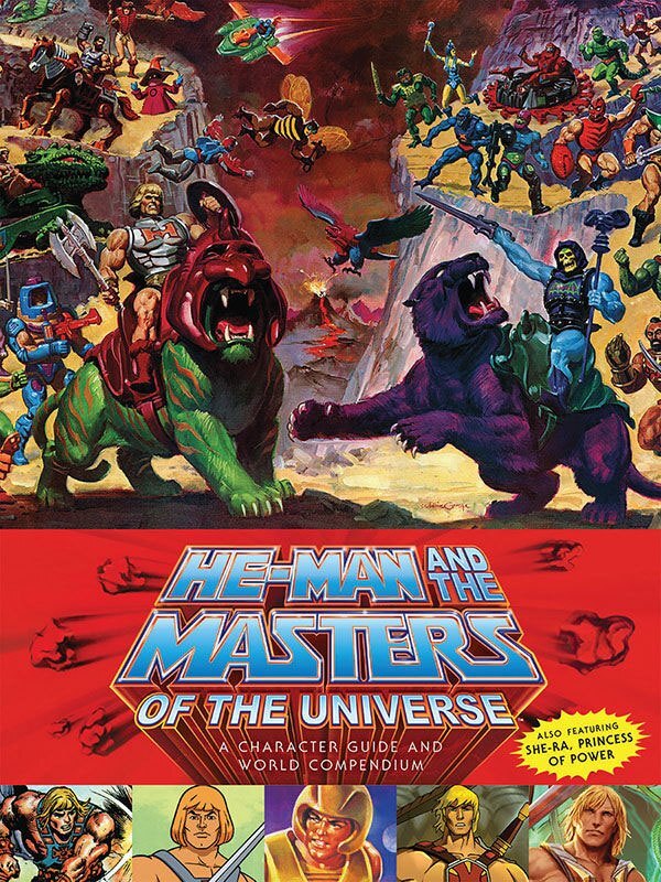 He-Man and the Masters of the Universe Book Character Guide and World Compendium