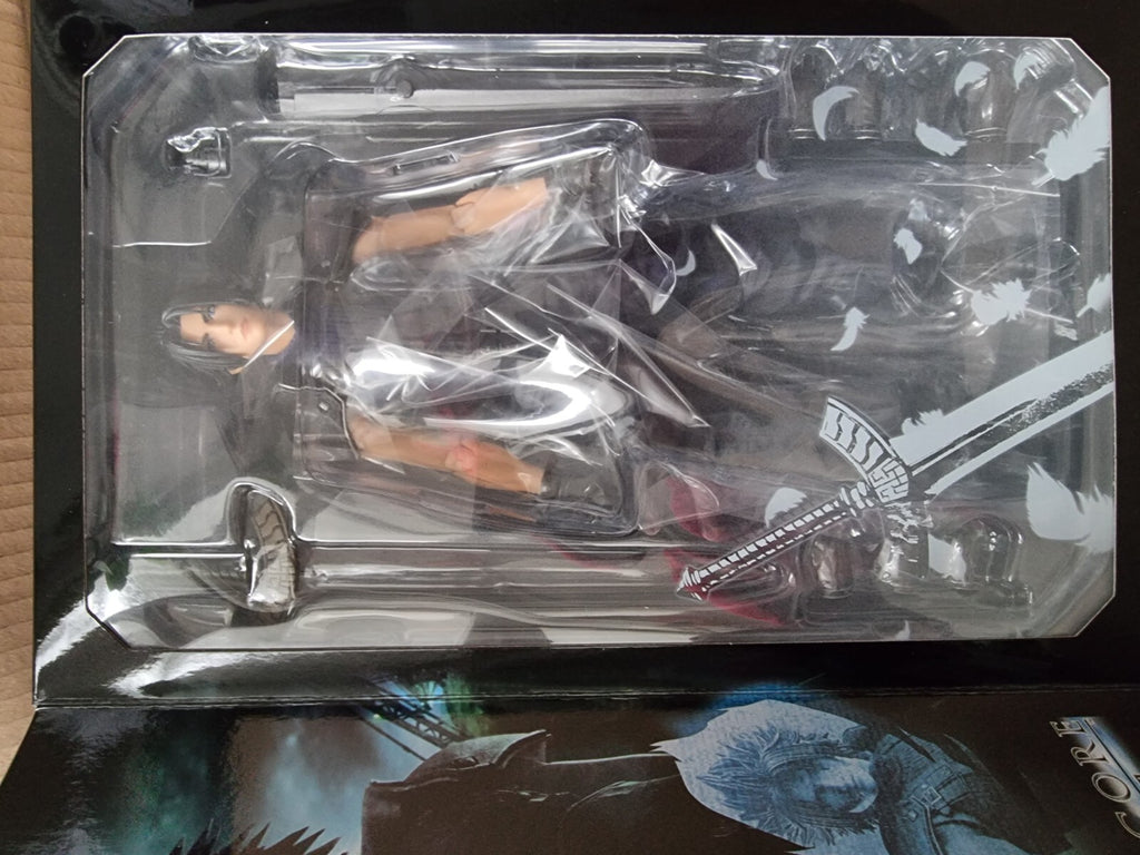 CRISIS CORE FINAL FANTASY VII REUNION PLAY ARTS KAI ZACK FAIR SOLDIER 2ND CLASS