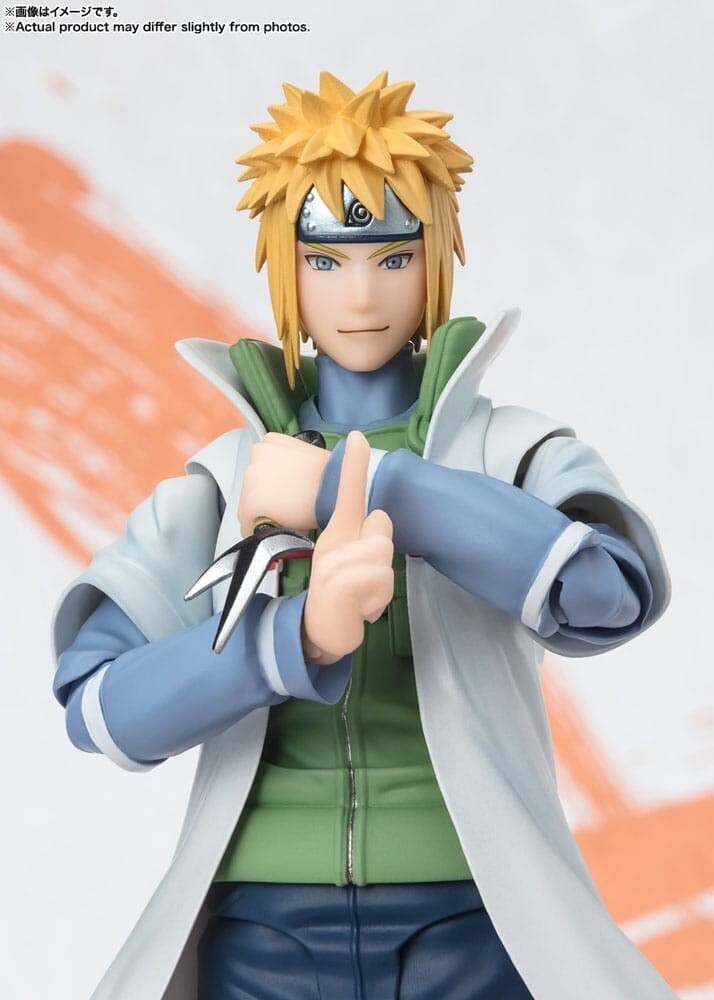 Naruto Shippuden S.H.Figuarts Action Figure Minato Namikaze NarutoP99 Edition