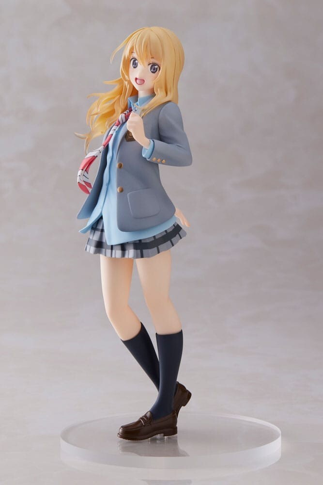 Shigatsu wa Kimi no Uso Coreful PVC Statue Kaori Miyazono School Uniform Ver.