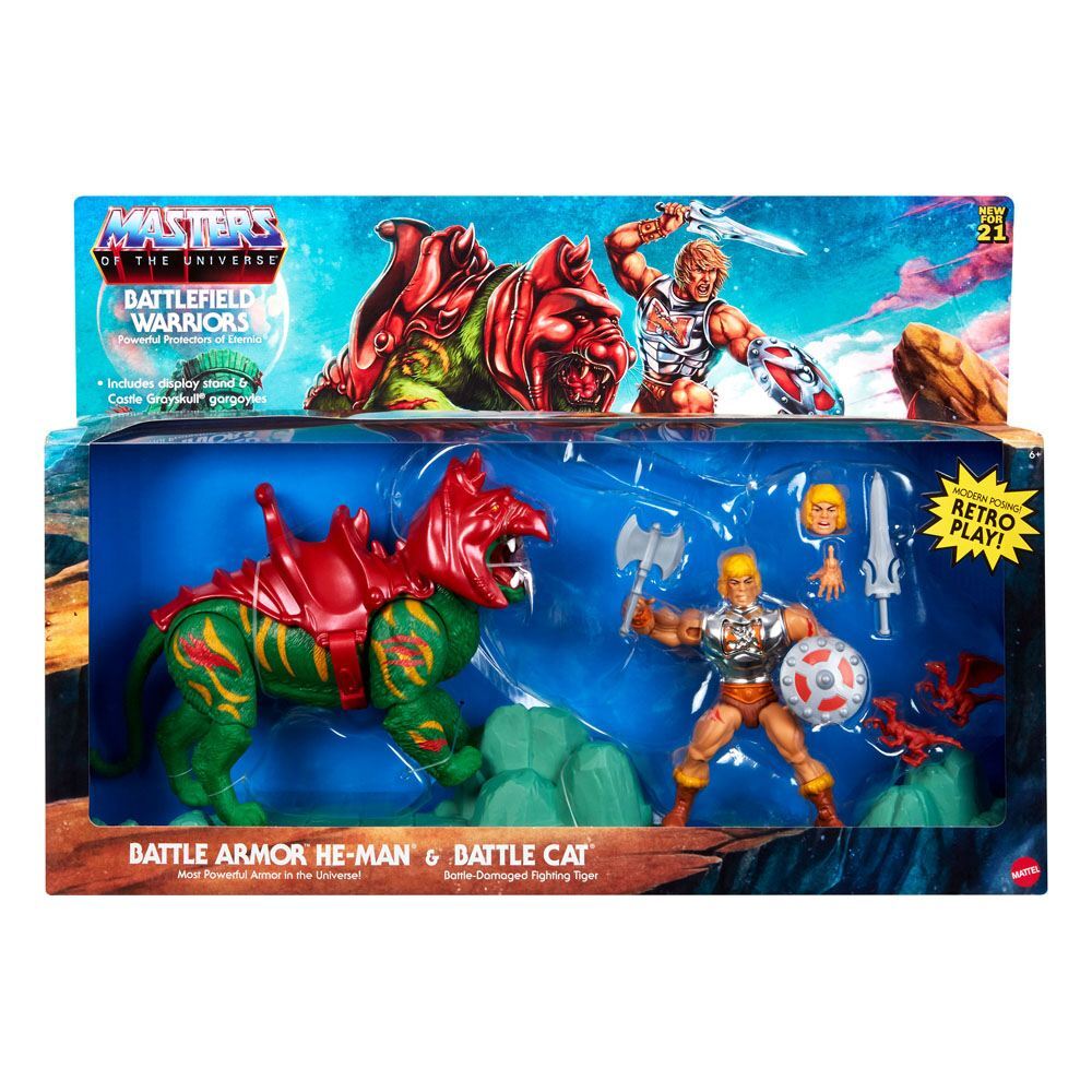 Masters of the Universe Origins Action Figures 2021 Battlefield Warriors Mattel