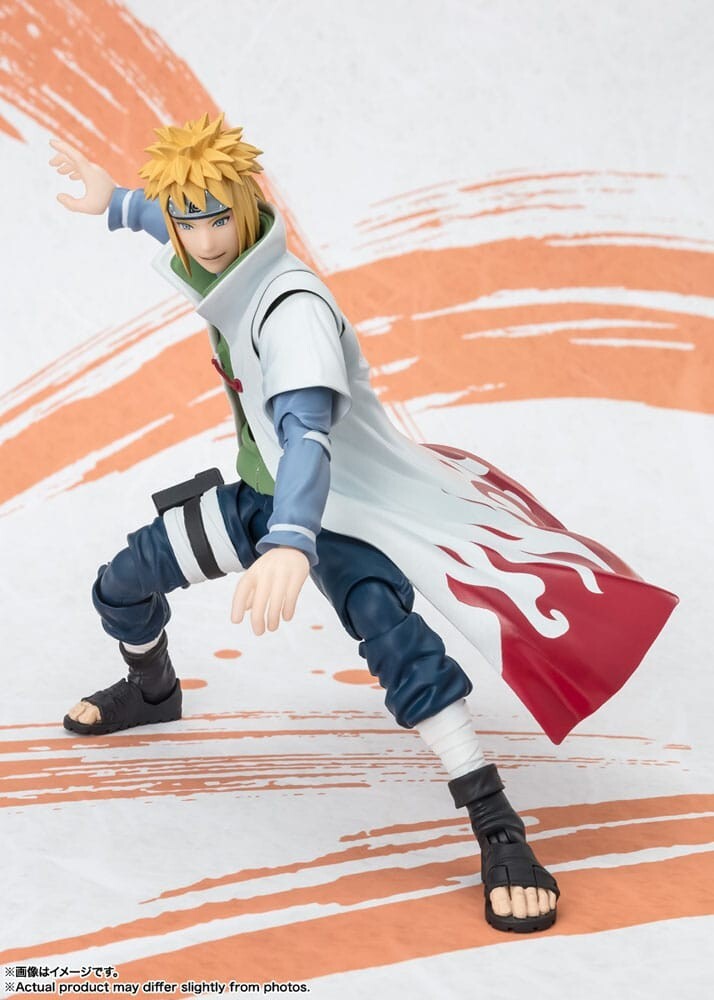 Naruto Shippuden S.H.Figuarts Action Figure Minato Namikaze NarutoP99 Edition