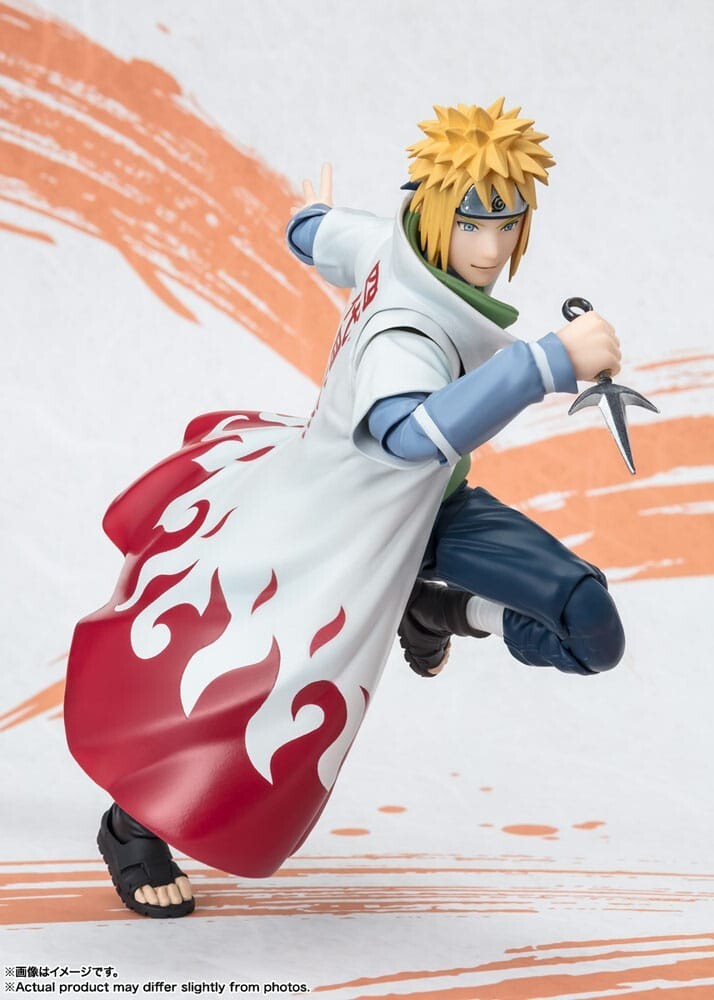 Naruto Shippuden S.H.Figuarts Action Figure Minato Namikaze NarutoP99 Edition