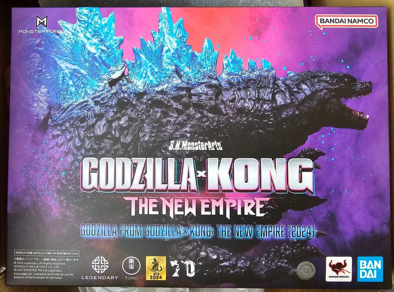 S.H. Monster Arts Godzilla From Godzilla x KONG: The New Empire 2024