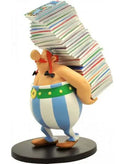 ASTERIX OBELIX PILE OF COMICS COLLECTIBLE FIGURE PLASTOY
