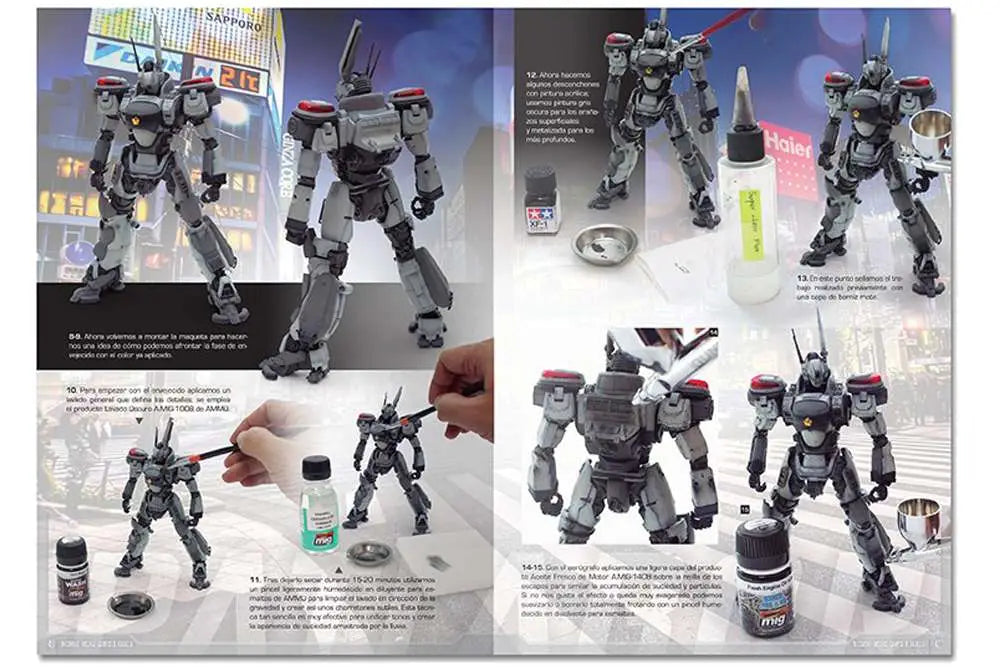 IN COMBAT VOL.2 - MECHA BATTLEGROUNDS EN AMMO BY MIG JIMENEZ