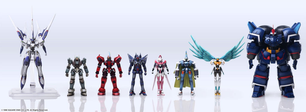 XENOGEARS STRUCTURE ARTS PLUS 1/144 SCALE PLASTIC MODEL KIT SERIES SIEBZEHN