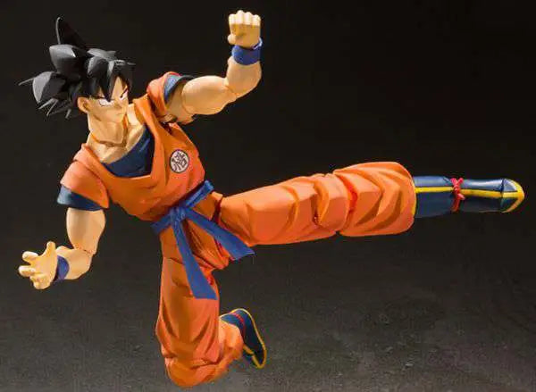 DRAGON BALL Z SON GOKU SAYAN RAISED ON EARTH SH FIGUARTS BANDAI
