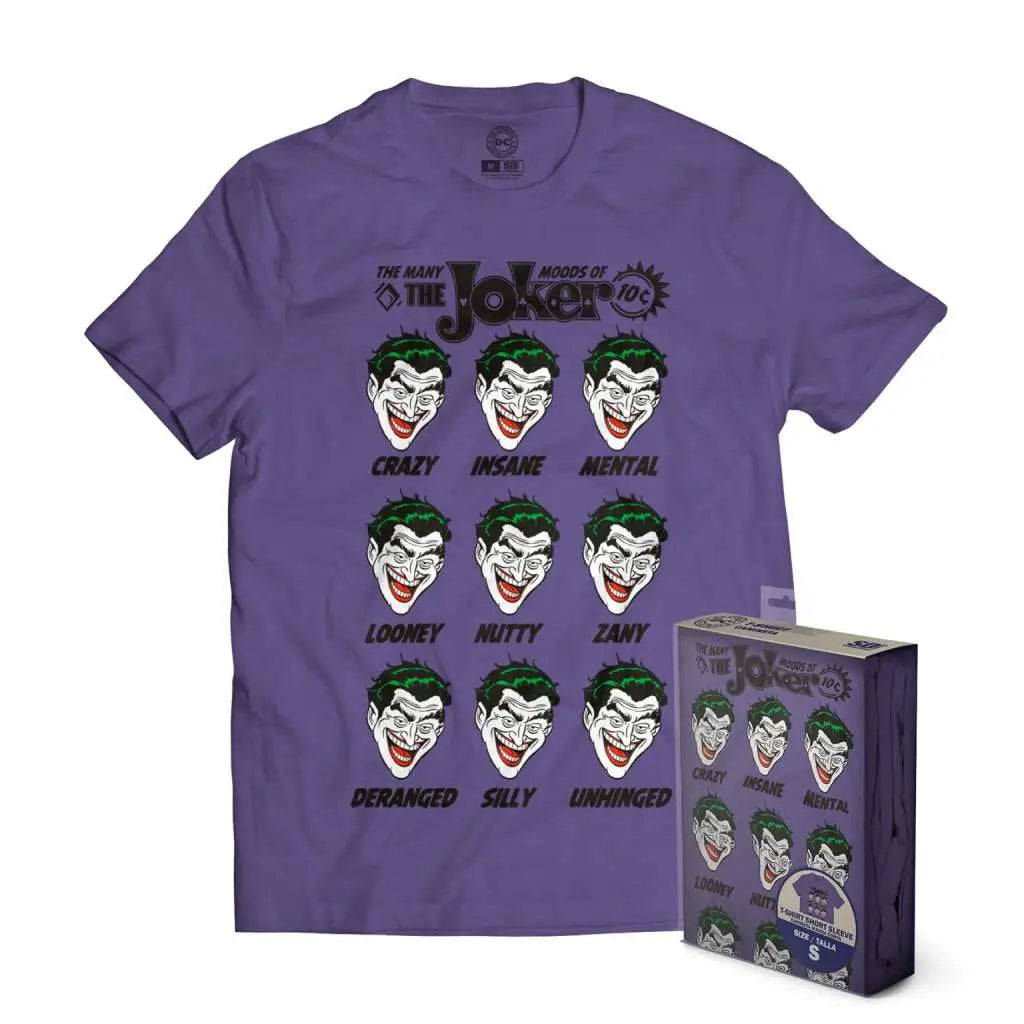 T/S DC THE JOKER MOODS PURPLE M SD TOYS