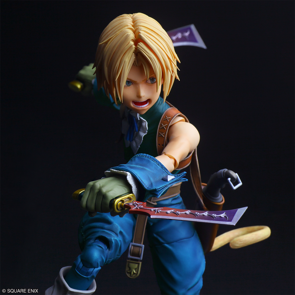 FINAL FANTASY IX PLAY ARTS SHIN Action Figure ZIDANE TRIBAL