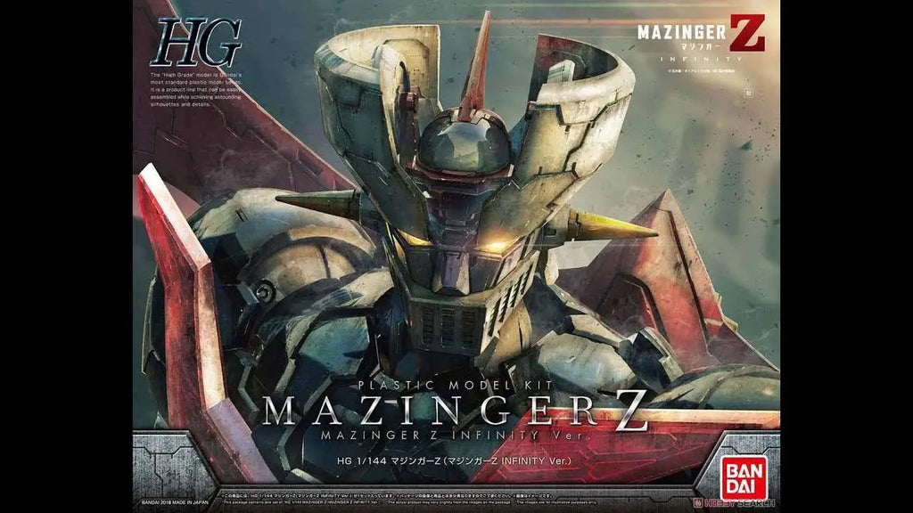 HG MAZINGER Z INFINITY VER 1/144 BANDAI MODEL KIT GUNPLA