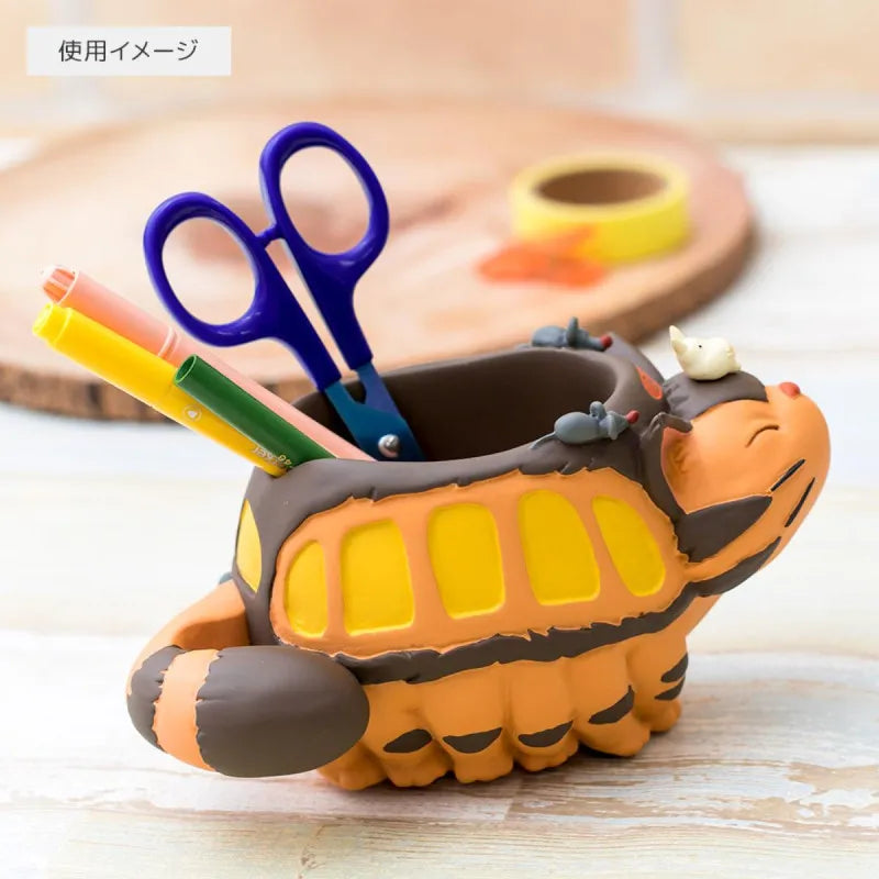 TOTORO NEKOBUS PEN HOLDER STUDIO GHIBLI