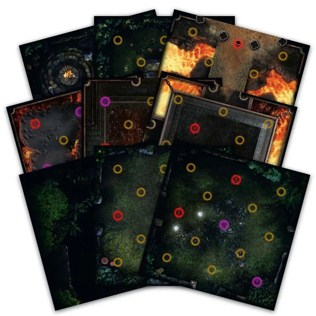 DARKSOULS TBG DARKROOT & IRON KEEP TILES STEAMFORGED GAMES
