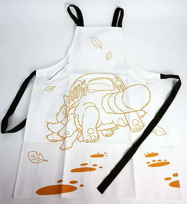 TOTORO NEKOBUS CANVAS APRON STUDIO GHIBLI