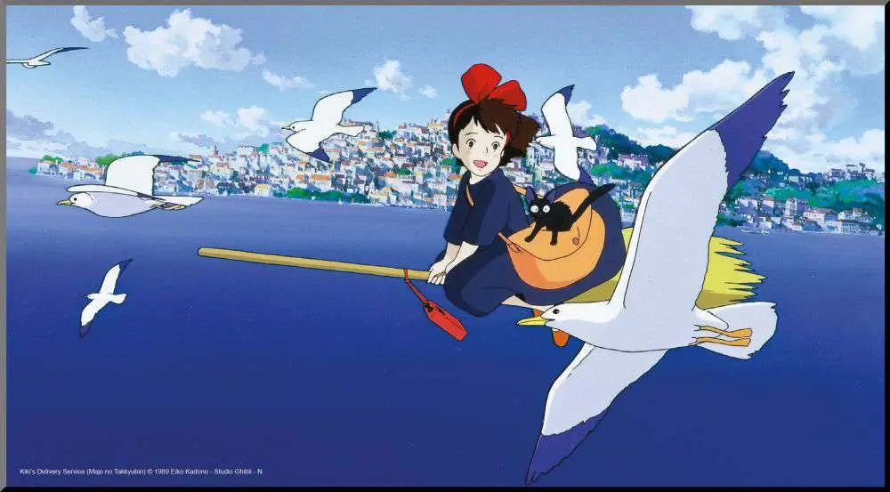 KIKI DELIVERY WOOD PANEL STUDIO GHIBLI