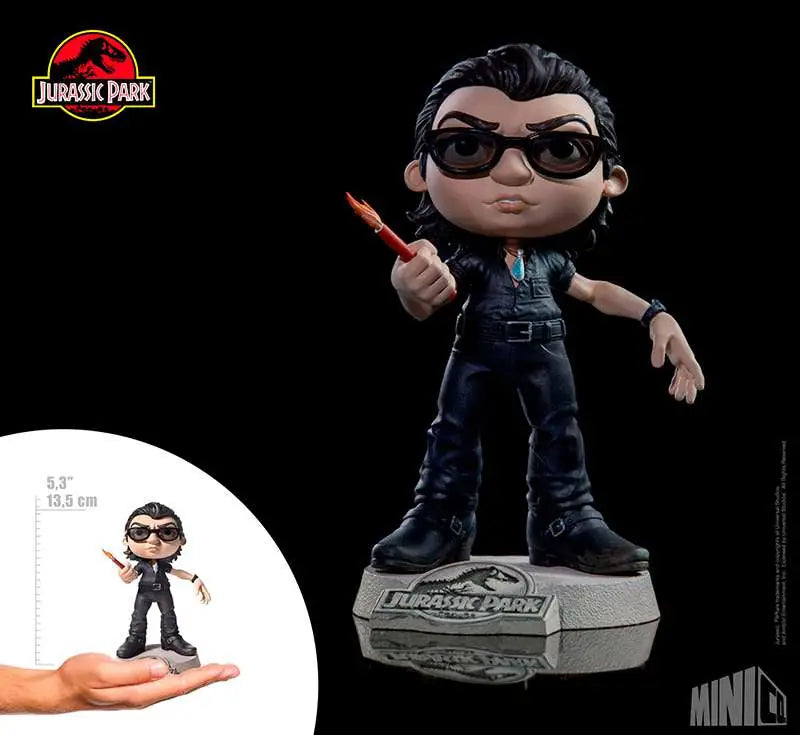 JURASSIC PARK IAN MALCOM MINICO FIGURE IRON STUDIOS