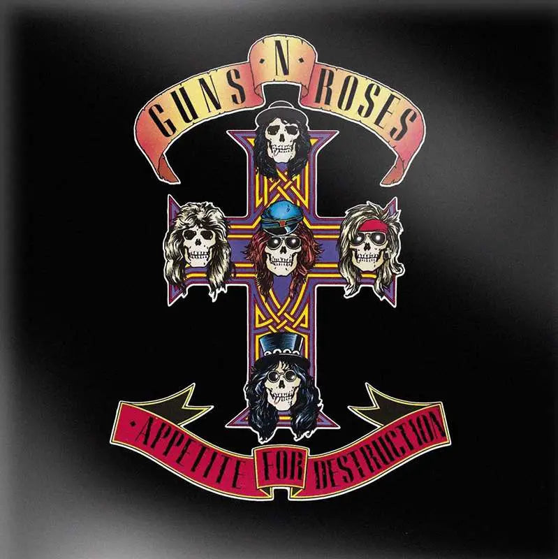 GUNS N ROSES APPETITE FOR DESTRUCT 3D KNUCKLE BONZ