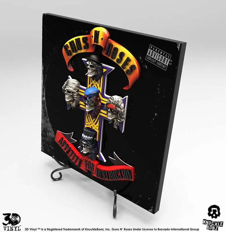 GUNS N ROSES APPETITE FOR DESTRUCT 3D KNUCKLE BONZ