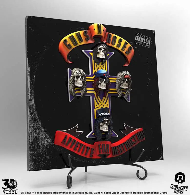 GUNS N ROSES APPETITE FOR DESTRUCT 3D KNUCKLE BONZ