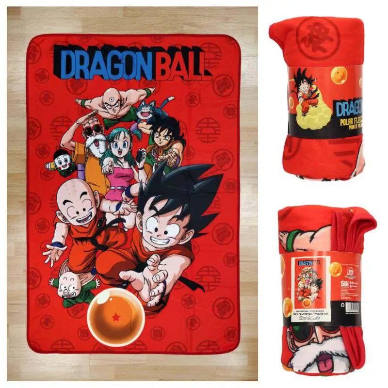 DRAGON BALL CHARACTERS POLAR BLANKET SD TOYS