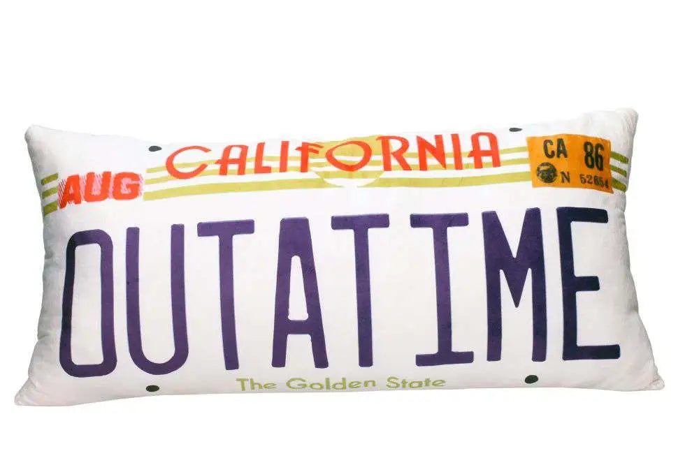 BTTF OUT A TIME RECTANGULAR CUSHION SD TOYS