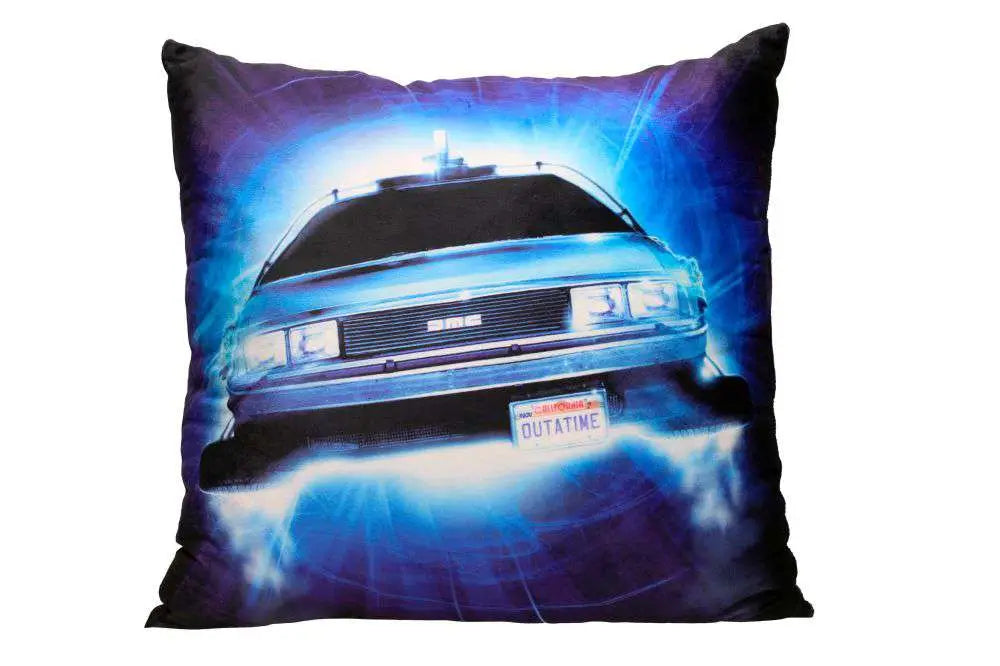 BTTF DELOREAN ROADS SQUARE CUSHION SD TOYS