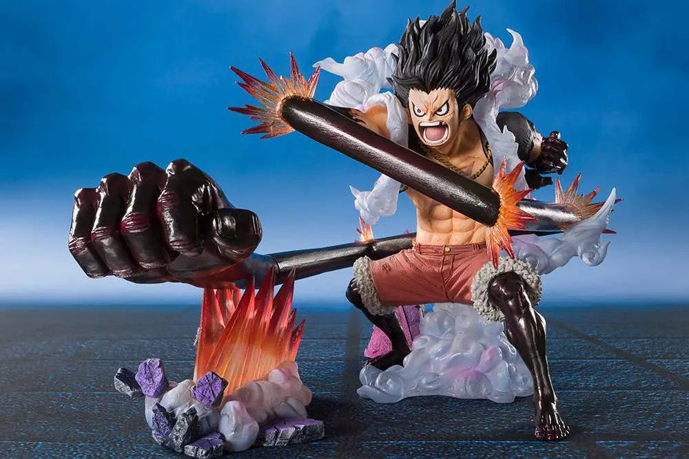 ONE PIECE ZERO LUFFY GEAR 4 KING COBRA RERUN BANDAI