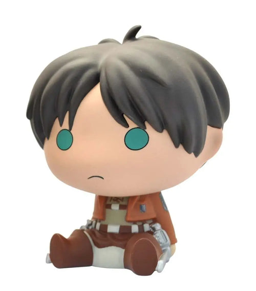 AOT EREN CHIBI BANK PLASTOY