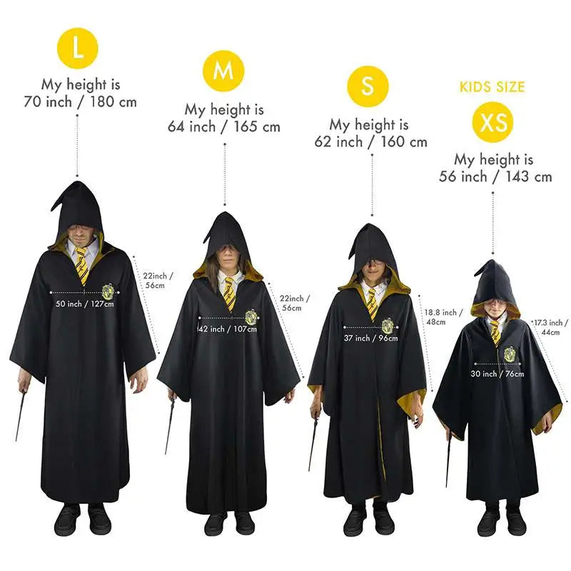 HP HUFFLEPUFF ROBES S CINEREPLICAS
