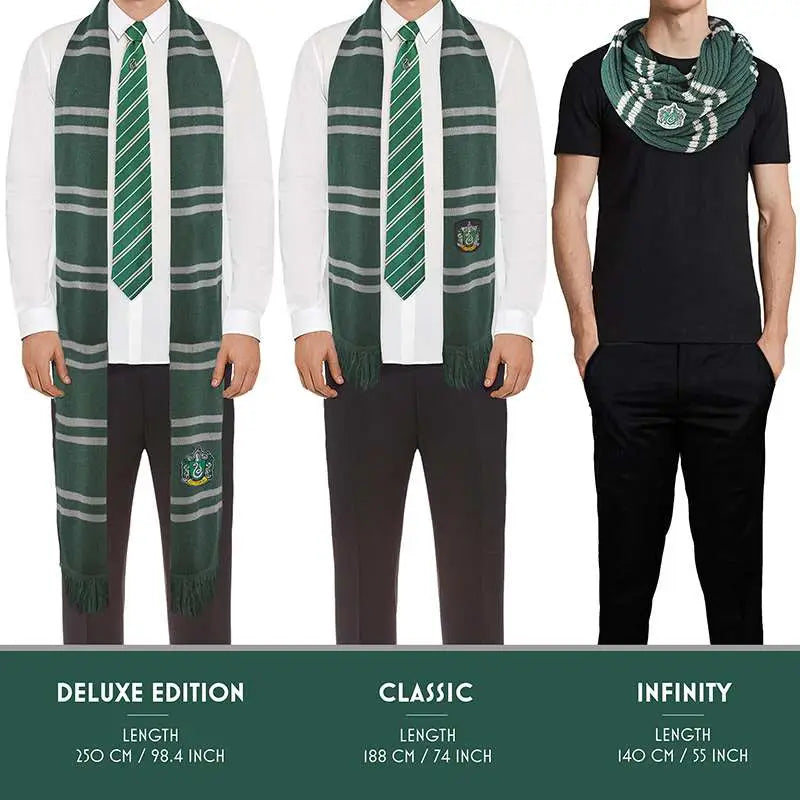 HP SLYTHERIN INFINITY SCARF CINEREPLICAS