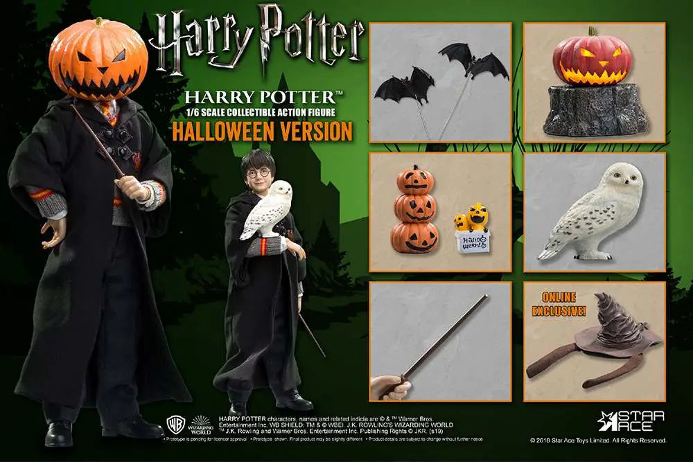 HP HARRY HALLOWEEN 12INCH STAR ACE