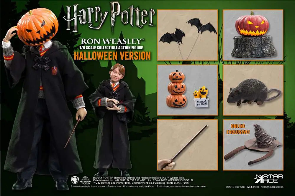 HP RON HALLOWEEN 12INCH STAR ACE