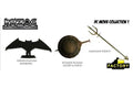 KUZOS DC MOVIE REPLICA SET 3 PCS FACTORY ENT
