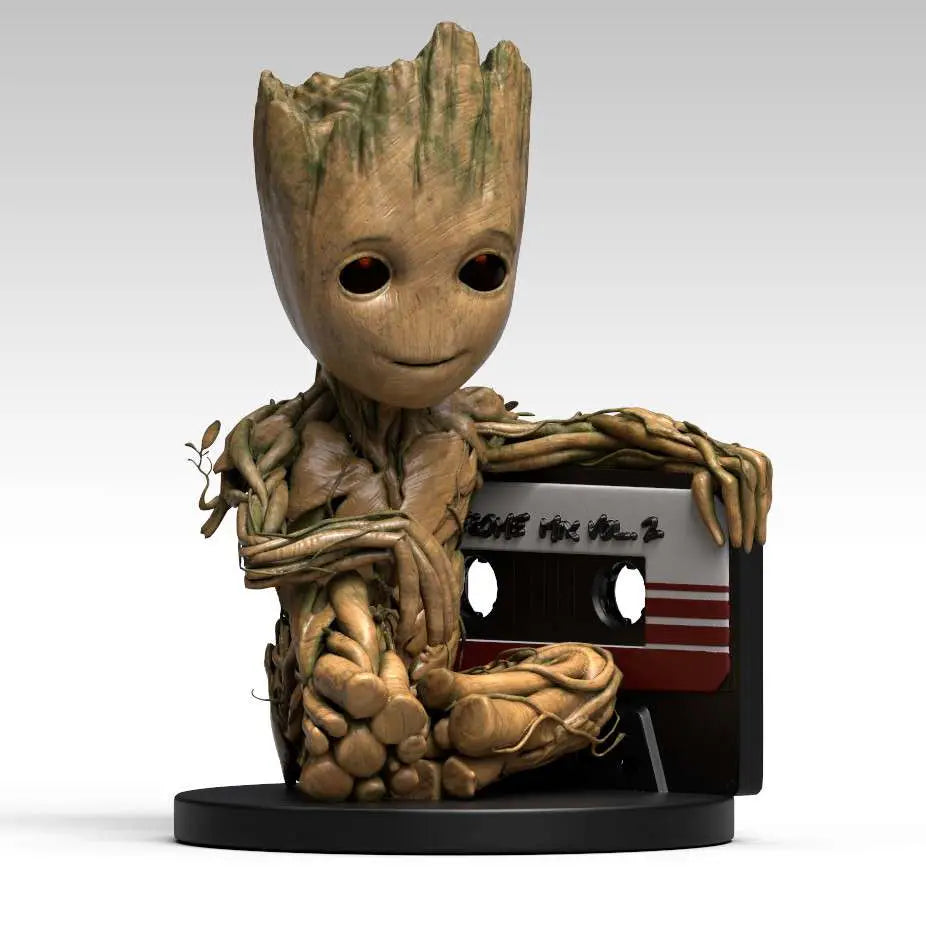 GOTG VOL.2 BABY GROOT BUST BANK SEMIC