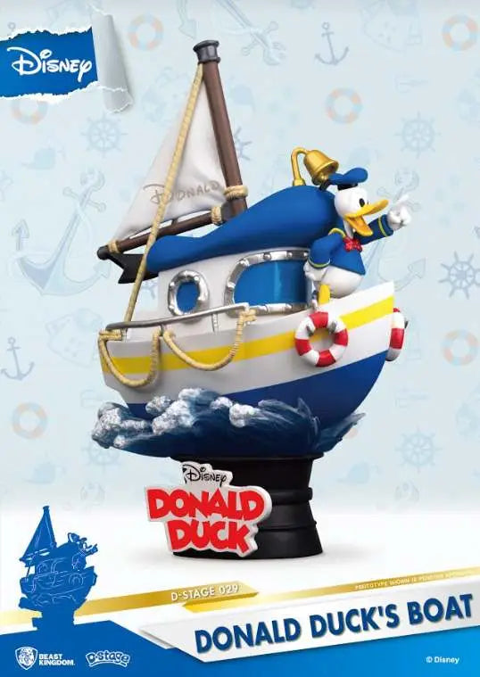 D STAGE DONALD DUCK' S BOAT BEAST KINGDOM