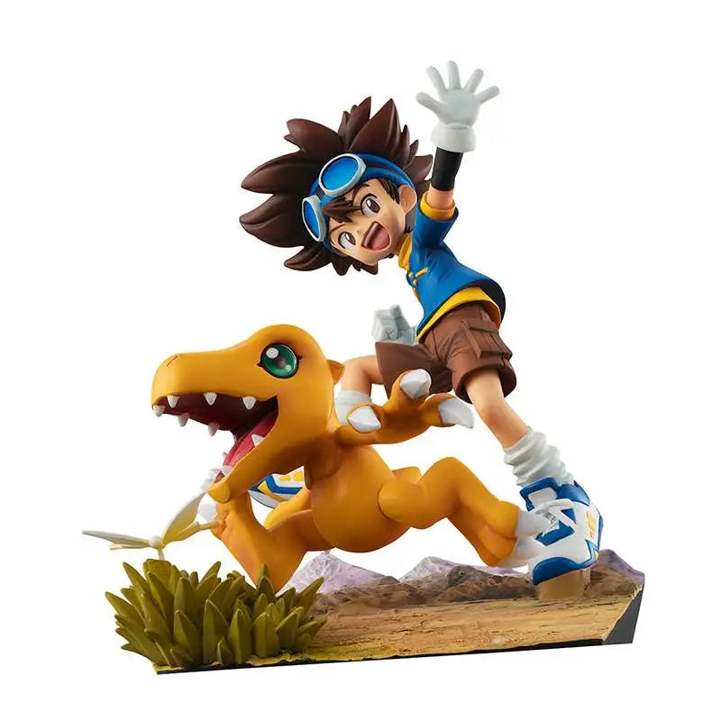 DIGIMON GEM YAGAMI TAIICHI&AGUMON 20TH MEGAHOUSE