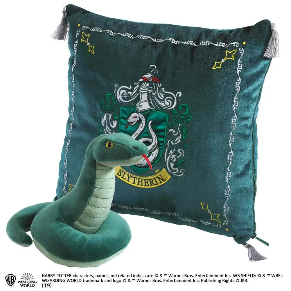 HP SLYTHERIN HOUSE MASCOT PLUSH WITH PILLOW NOBLE COLLECTIONS