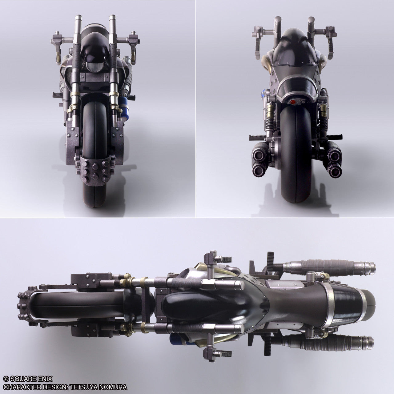 FINAL FANTASY VII BRING ARTS Action Figure CLOUD STRIFE & HARDY DAYTONA