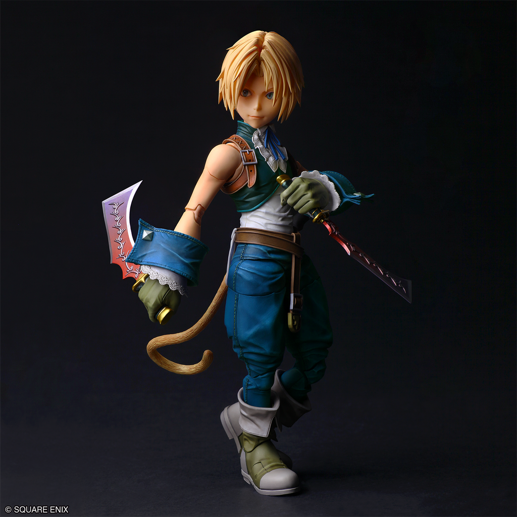 FINAL FANTASY IX PLAY ARTS SHIN Action Figure ZIDANE TRIBAL
