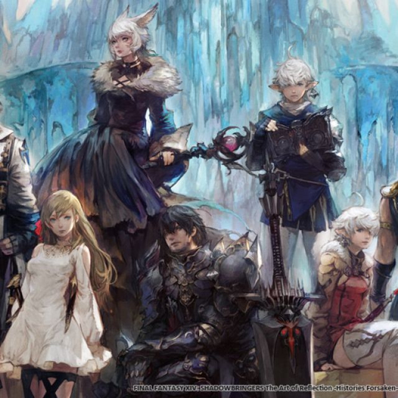 Final Fantasy XIV Shadowbringers The Art of Reflection Histories Forsaken