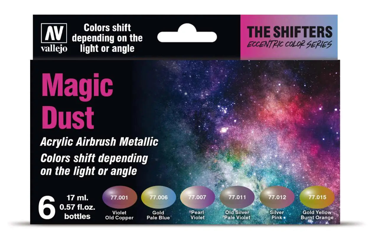 COLORSHIFT GALAXY DUST SET 77092 VALLEJO