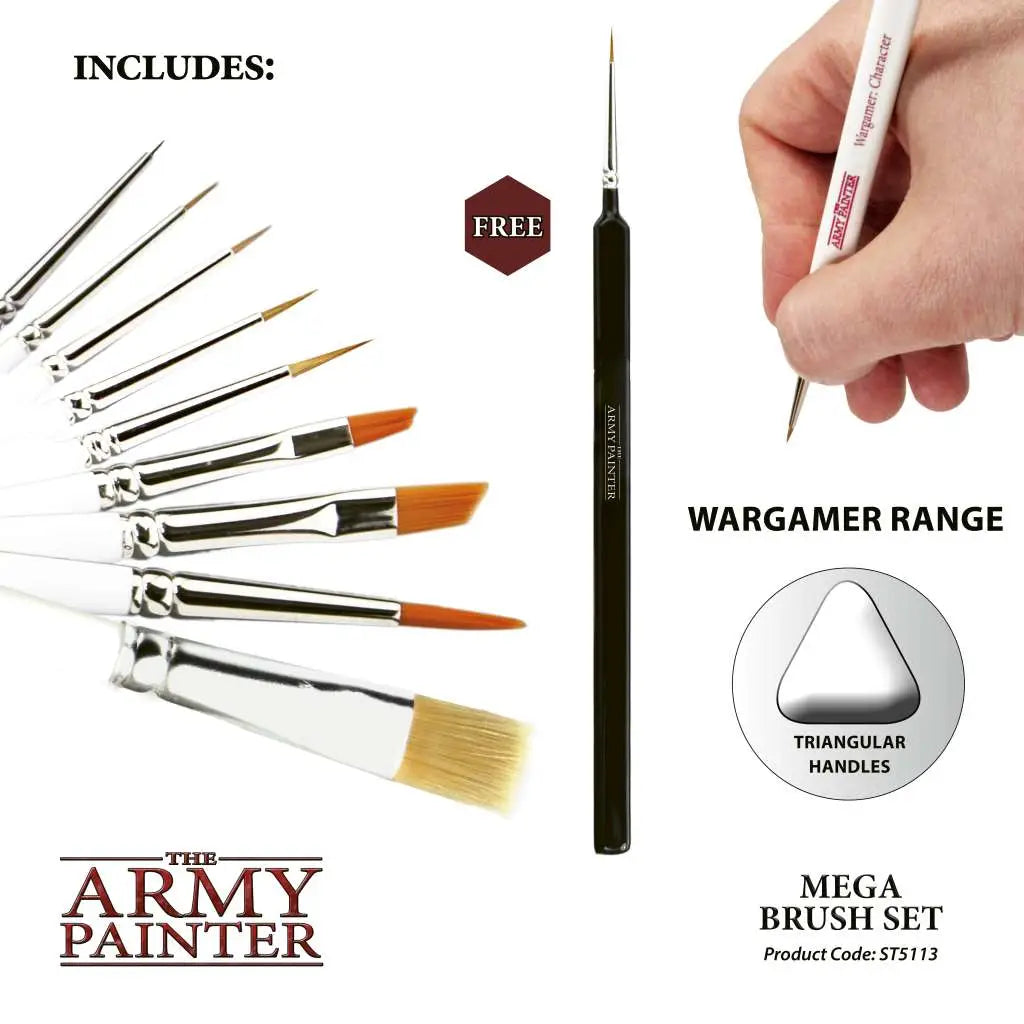MEGA BRUSH SET ARMY PAINTER