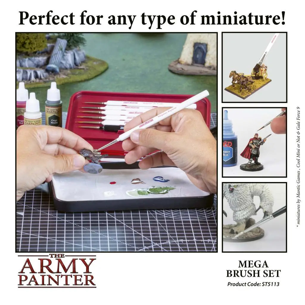 MEGA BRUSH SET ARMY PAINTER