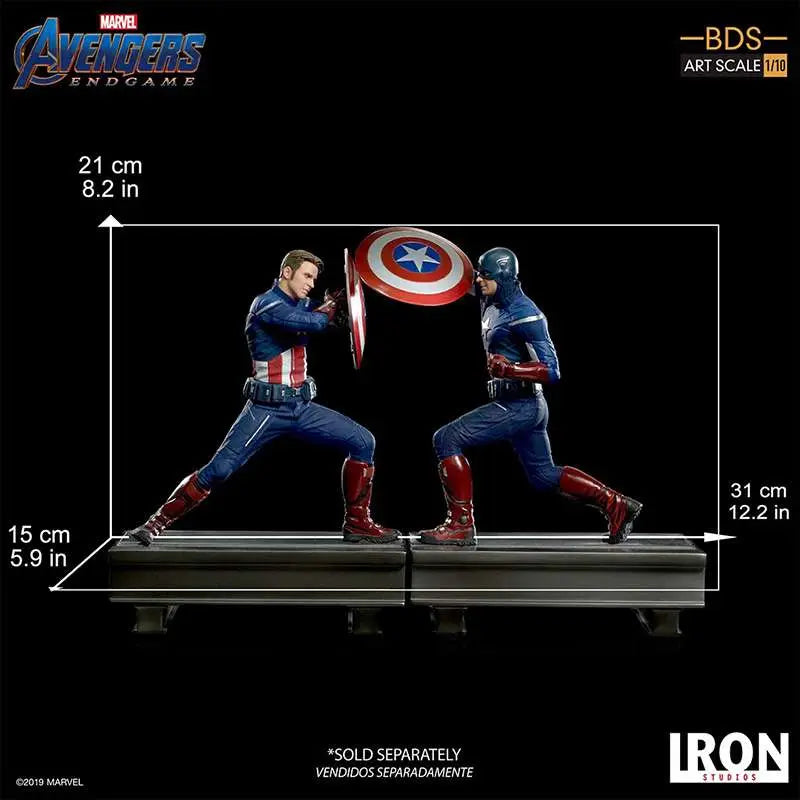 AE CAPTAIN AMERICA 2012 1/10 ART ST IRON STUDIOS
