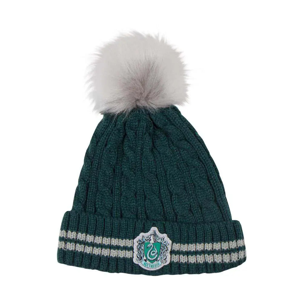 HP SLYTHERIN POMPOM BEANIE CINEREPLICAS