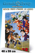 DRAGON BALL BATTLE CLASH WOOD PRINT PYRAMID INTERNATIONAL