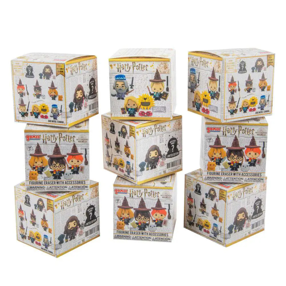 HARRY POTTER ERASERS DISPLAY BOX 24 CINEREPLICAS