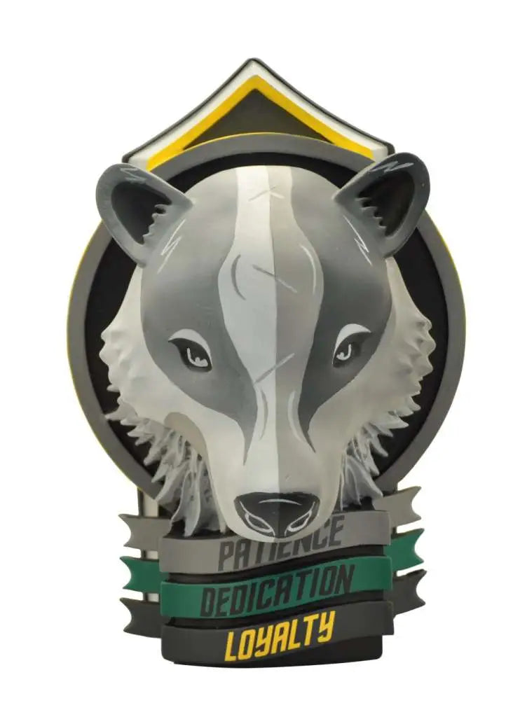 HP HUFFLEPUFF CREST COLLECTOR FIGURE PLASTOY