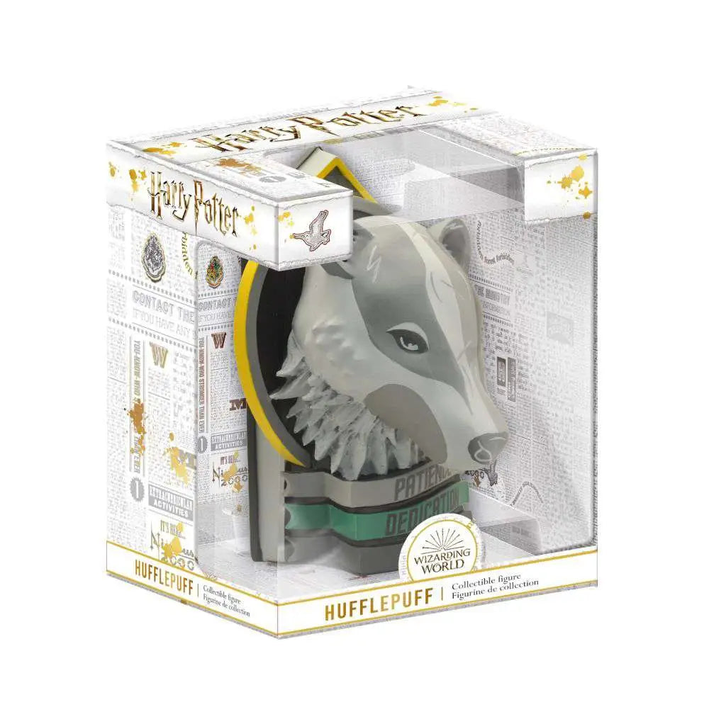 HP HUFFLEPUFF CREST COLLECTOR FIGURE PLASTOY